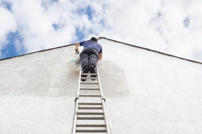 Peinture extérieure à Looberghe — façades et ravalement